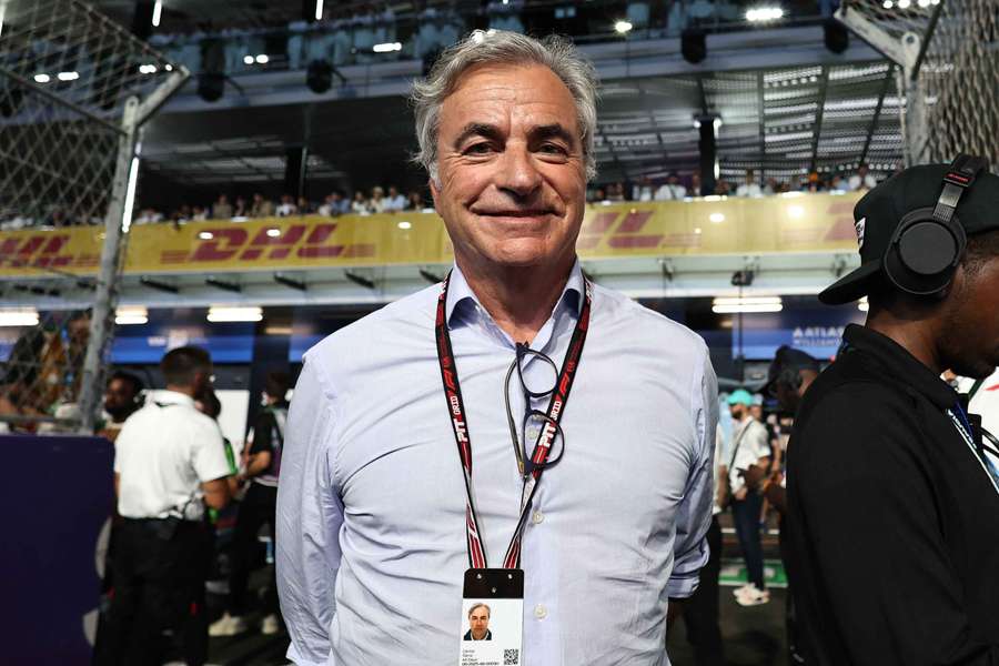 Carlos Sainz Sr at the Saudi Arabian Grand Prix Carlos Sainz Sr at the Saudi Arabian Grand Prix
