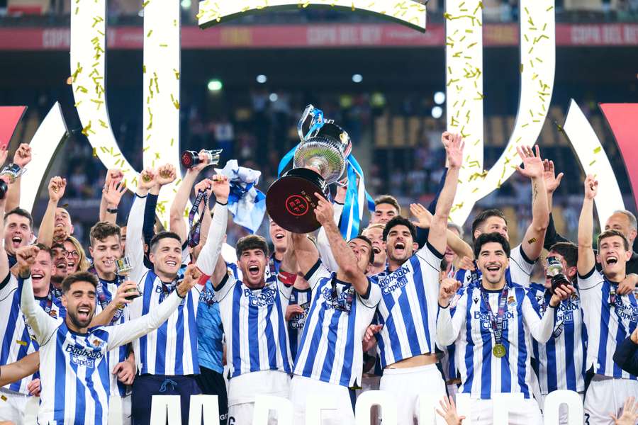 La Real Sociedad jugará la Supercopa de España como campeón de la Copa del Rey
