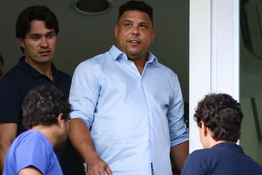 Ronaldo durante jogo do Cruzeiro no Independência