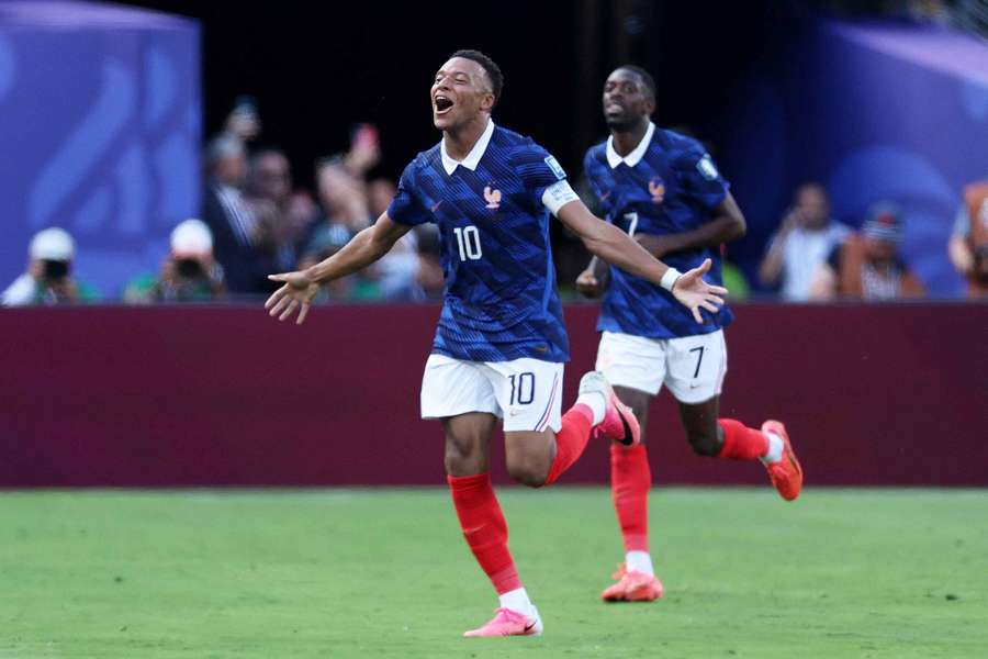 Mbappé zažil skvelý zápas. Mbappé zažil skvelý zápas.