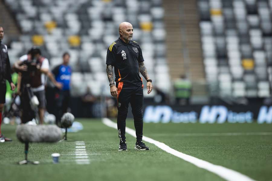 O sintético da Arena MRV, do Galo O sintético da Arena MRV, do Galo