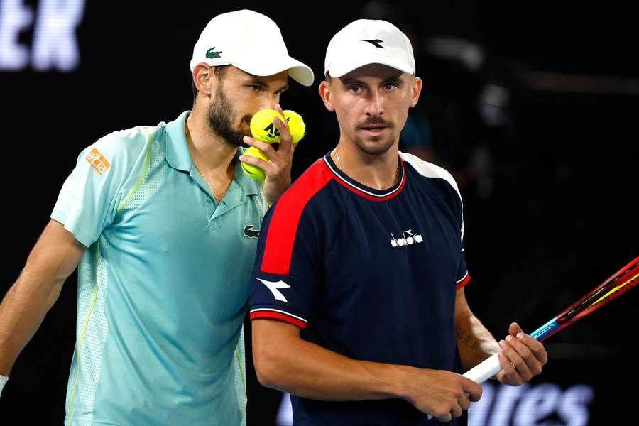 Jan Zieliński i Hugo Nys od finału Australia Open wygrali tylko jeden mecz w turniejach rangi ATP 