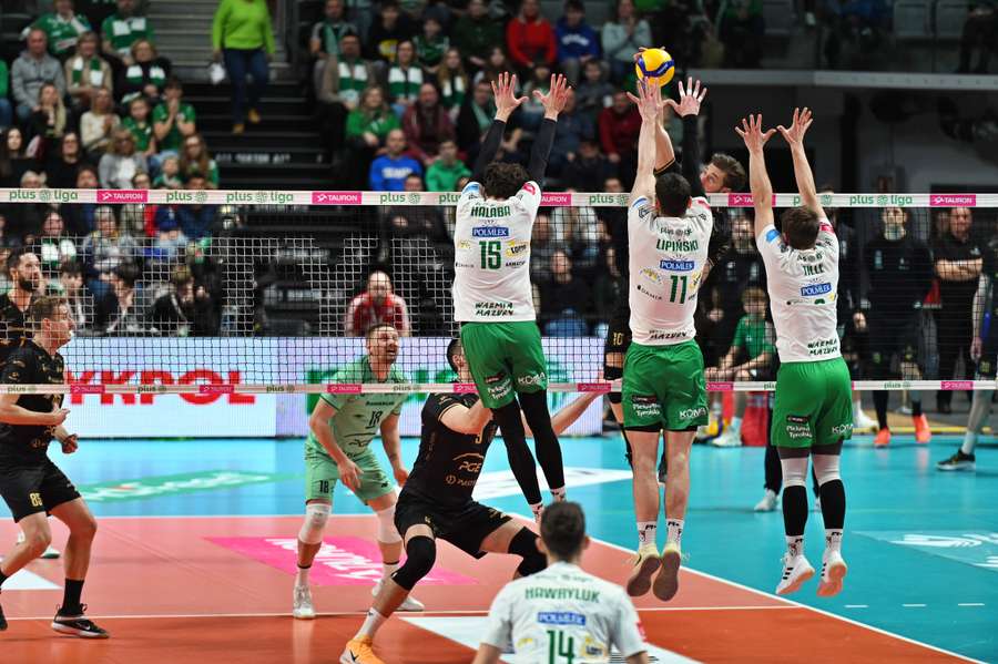 Projekt Warszawa górą w Olsztynie, siatkarze AZS-u nie zdołali urwać seta