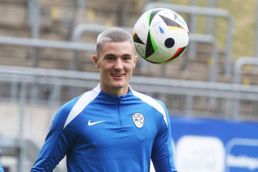 Sesko é atualmente o maior talento do futebol esloveno.