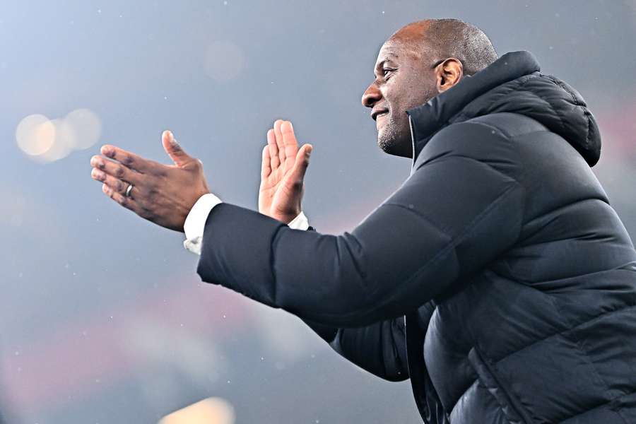 Patrick Vieira, treinador do Génova