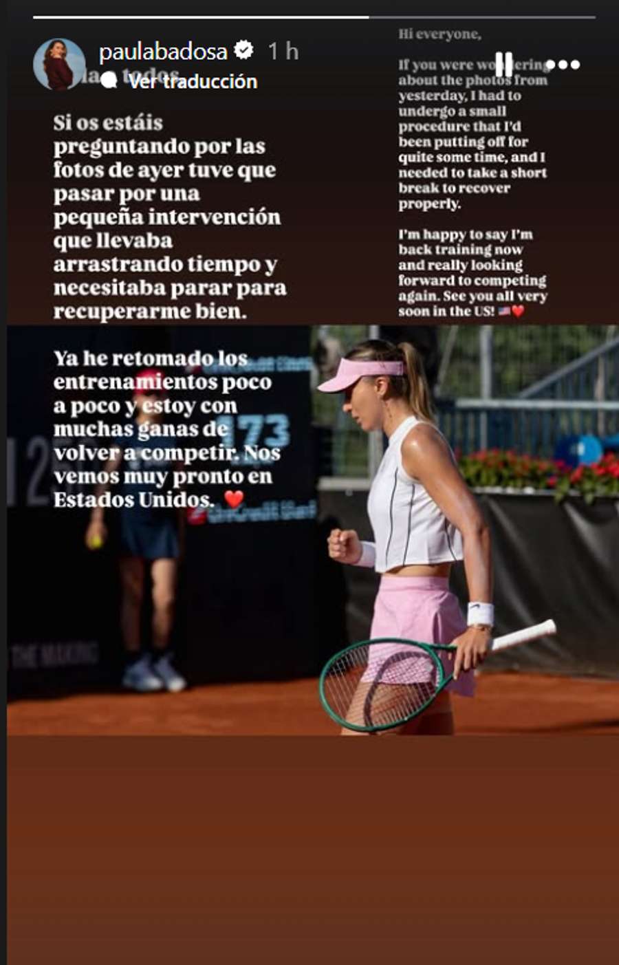 Zrzut ekranu z Instagrama Badosy Zrzut ekranu z Instagrama Badosy