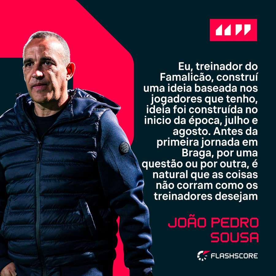 João Pedro Sousa já tinha dado sinais de descontentamento numa conferência de imprensa