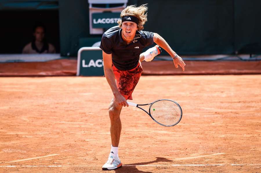 Sascha Zverev ließ dem angeschlagenen Harris keine Chance 