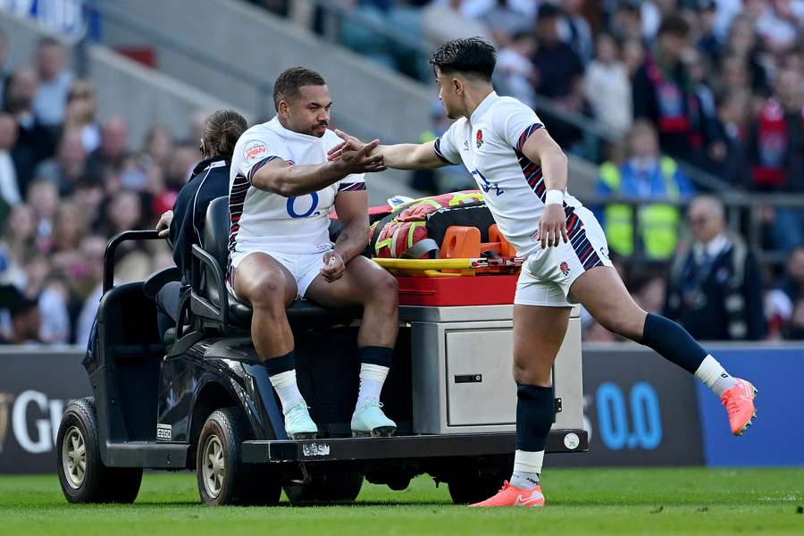 Lawrence and England teammate Marcus Smith