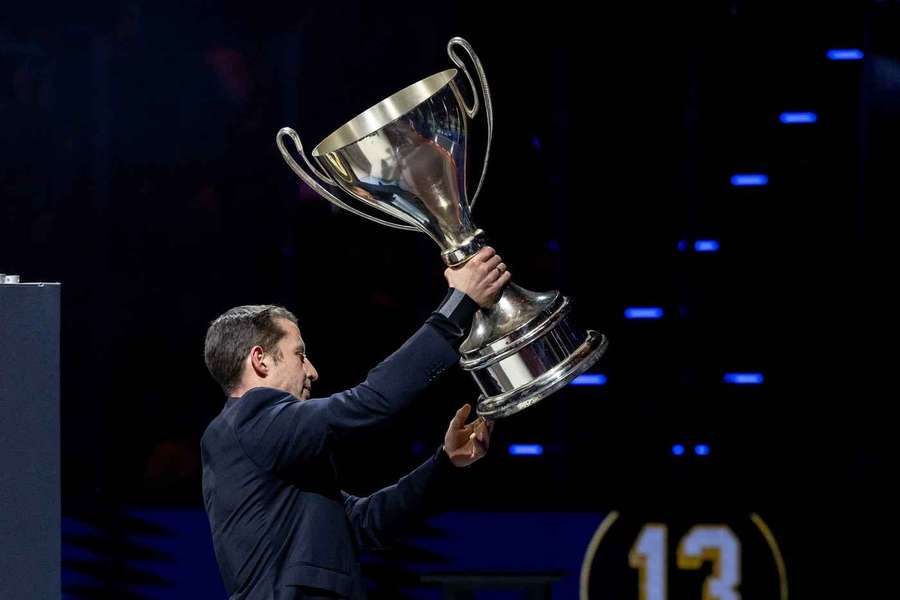 Die Trophäe der DEL.
