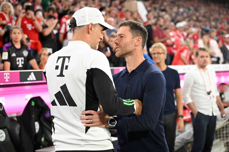 Thomas Tuchel (l.) und Xabi Alonso (r.).