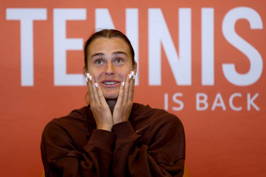 Tennis: "Je n'ai jamais ressenti autant de haine", dit Sabalenka