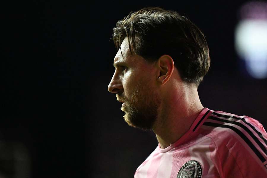 Lionel Messi fez o gol da vitória no jogo da ida