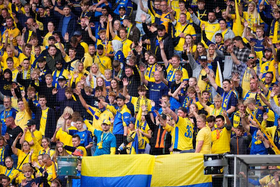 Fans på Sydsiden i Brøndby