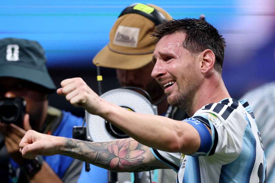 Messi ampliou número de gols em Copas Messi ampliou número de gols em Copas