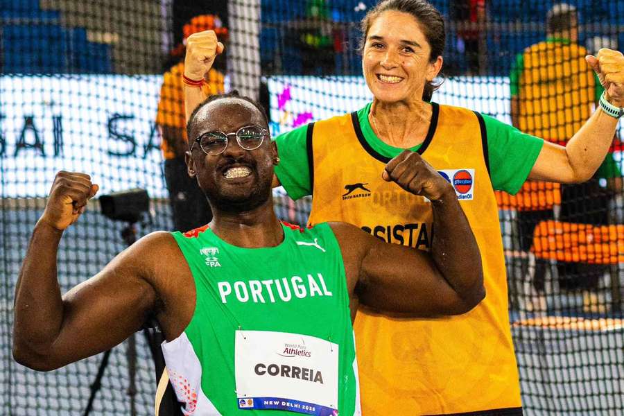 Olávio Correia em ação