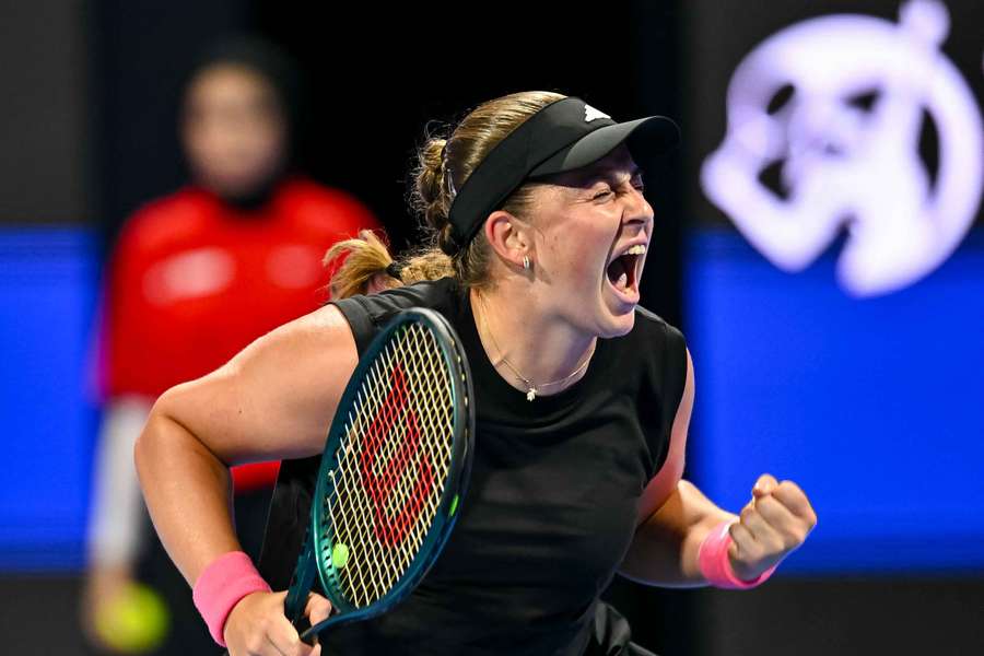 Jeļena Ostapenko, una gran jugadora.