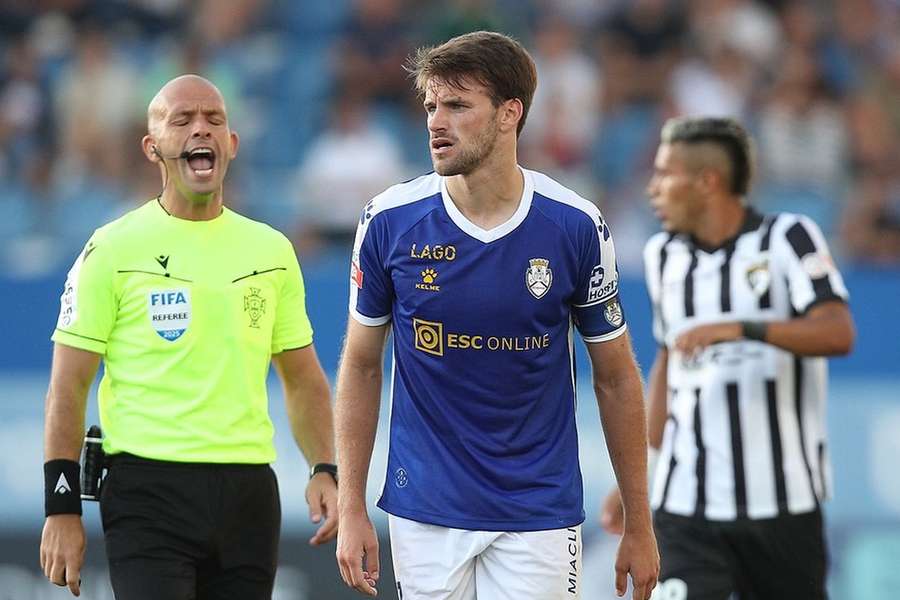 Leandro Antunes deixou imagem forte no Feirense