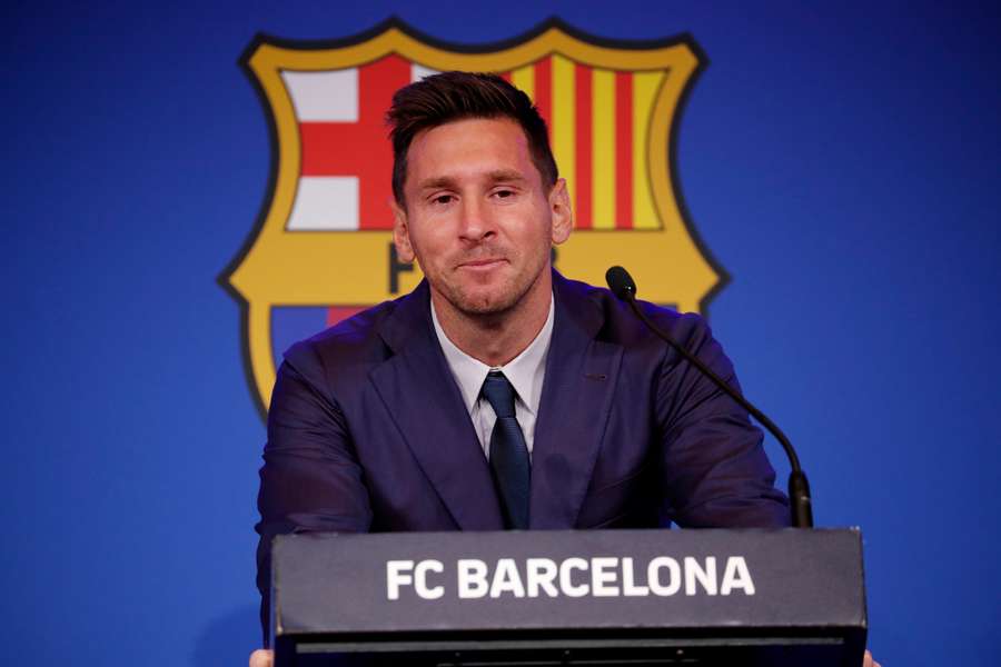 Lionel Messi left Barcelona last year having joined the club when he was 13