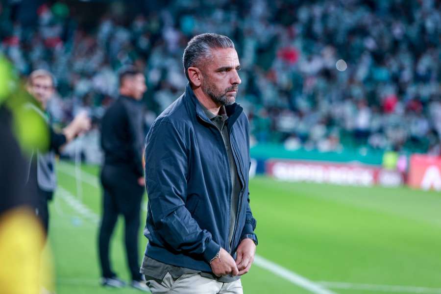 Rui Borges, treinador do Sporting