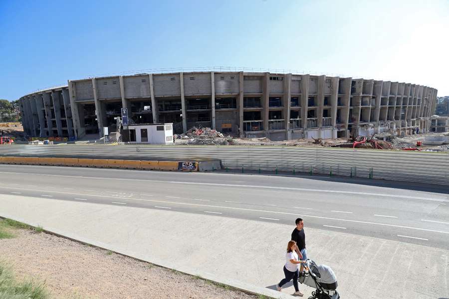 Obras no Camp Nou começaram em 2023 