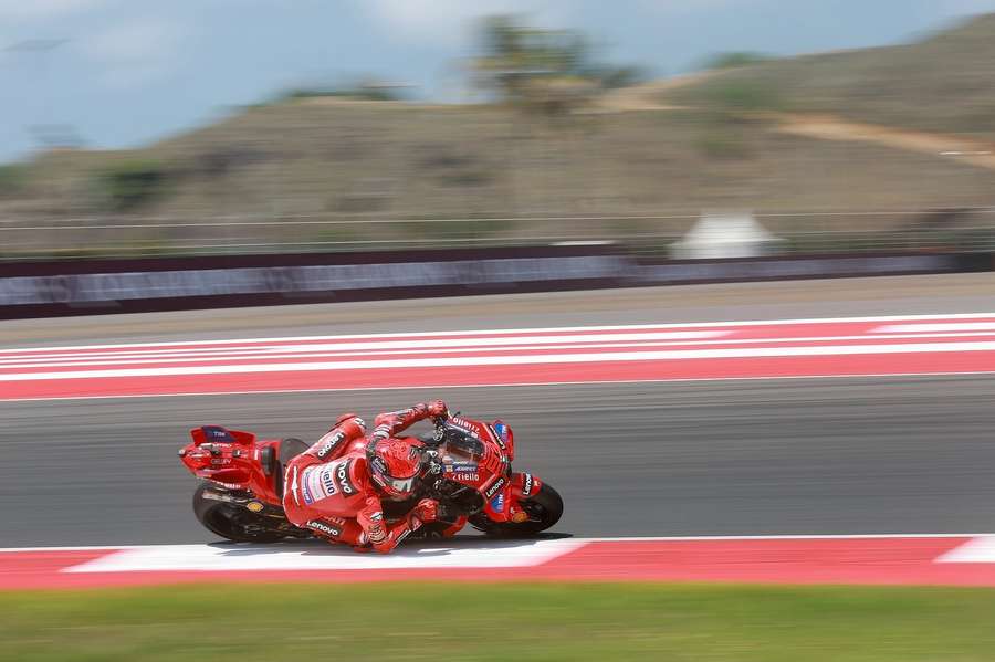 Marc Márquez, en el Gran Premio de Indonesia