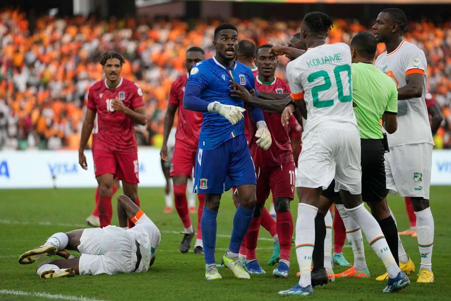 Ivory Coast suffered a thumping defeat against Eqatori