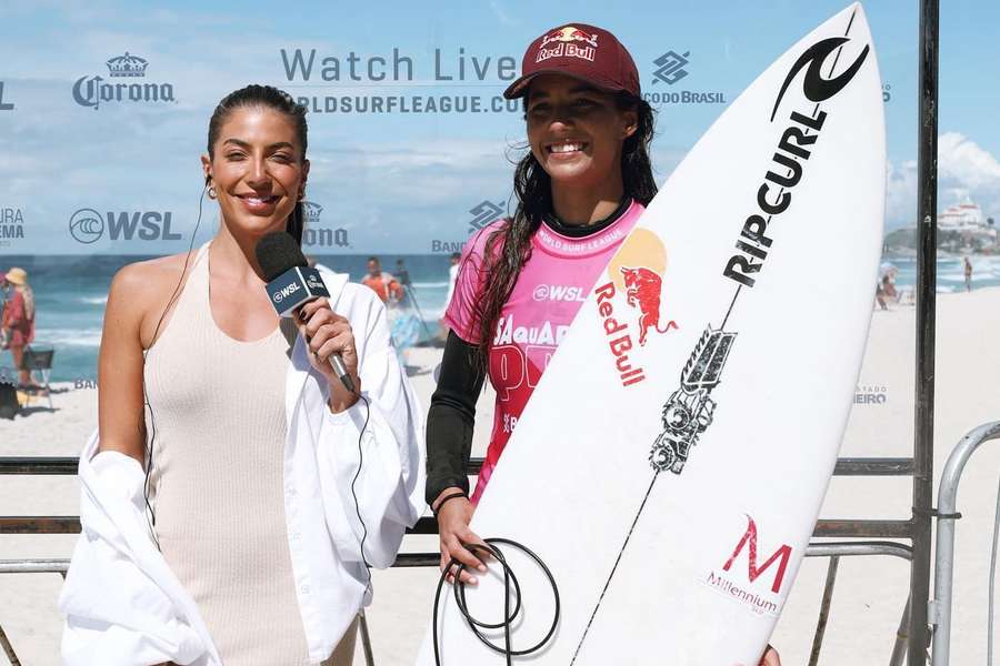 Teresa Bonvalot fechou passagem pelo Brasil com o terceiro lugar