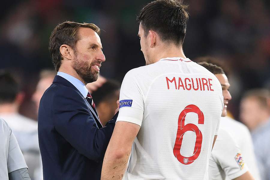 Maguire quer que Southgate continue como selecionador de Inglaterra
