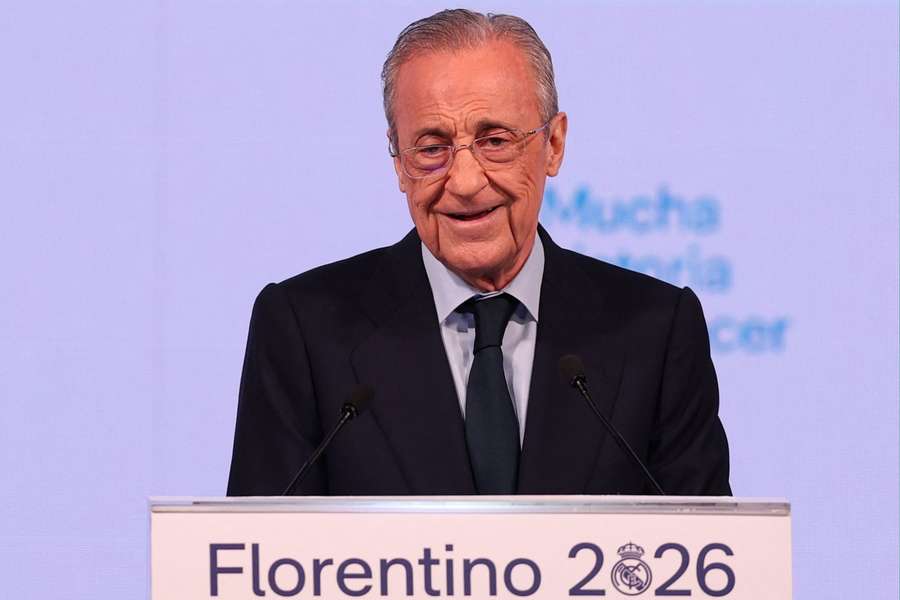 Florentino Pérez continua na presidência do Real Madrid Florentino Pérez continua na presidência do Real Madrid