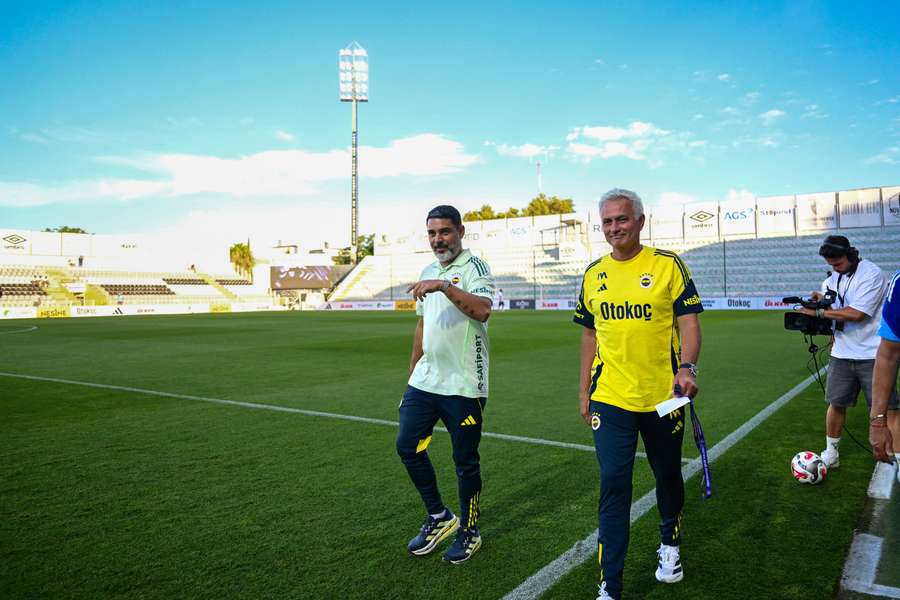 Mourinho no Estádio do Portimonense