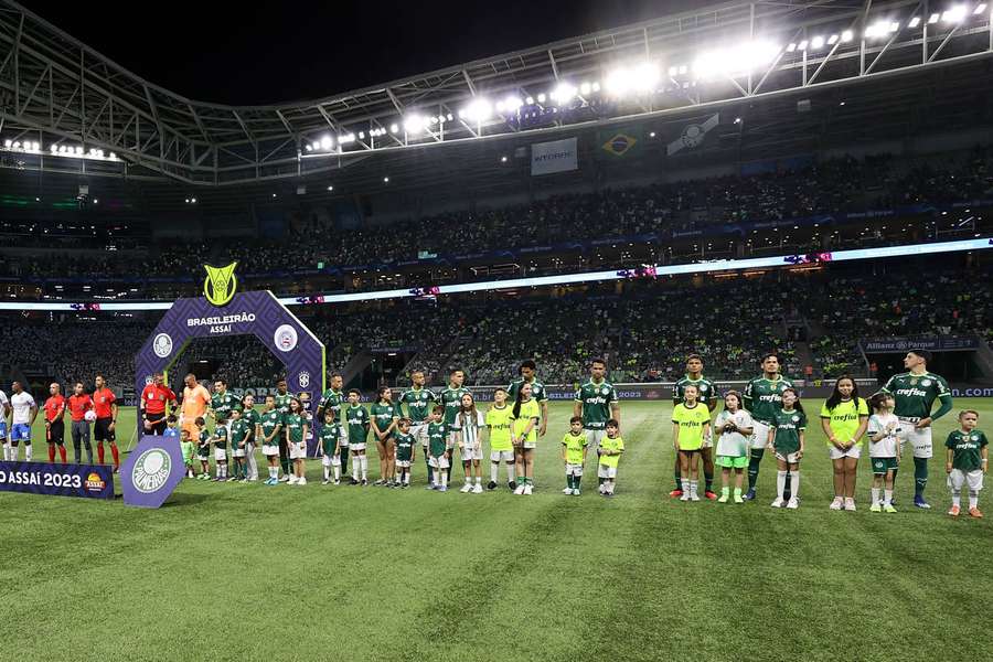 A última partida no Allianz Parque foi em outubro