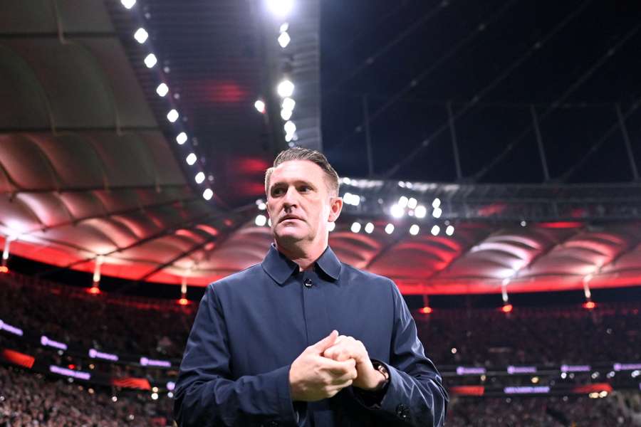 Trenér Ferencvárose Robbie Keane se chystá na souboj s Plzní.