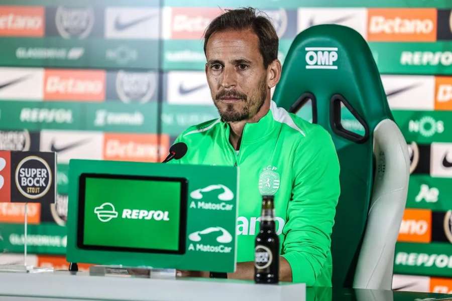 João Pereira, treinador do Sporting