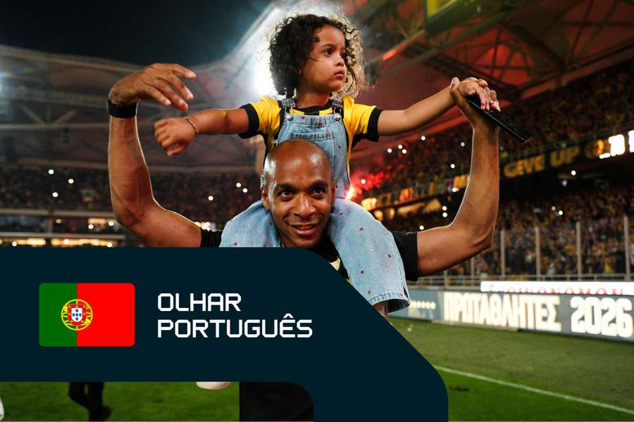 João Mário em festa na Grécia João Mário em festa na Grécia