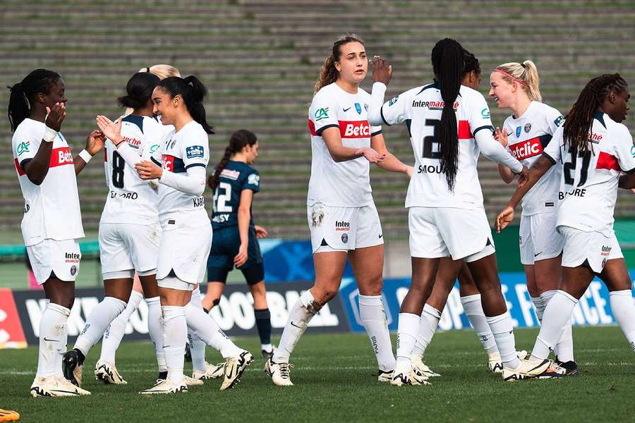 Le PSG féminin s'est qualifié dimanche pour la finale de la Coupe de France de football. 