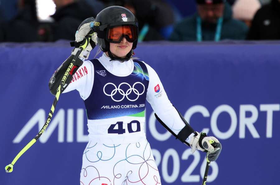 Jančová po olympijskom super-G.