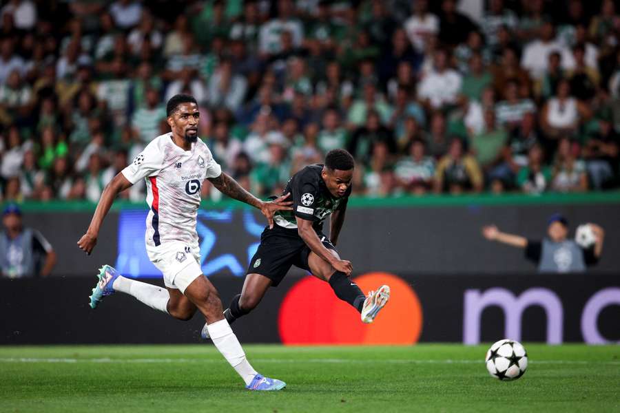 Alexsandro, en retard face au sporting.