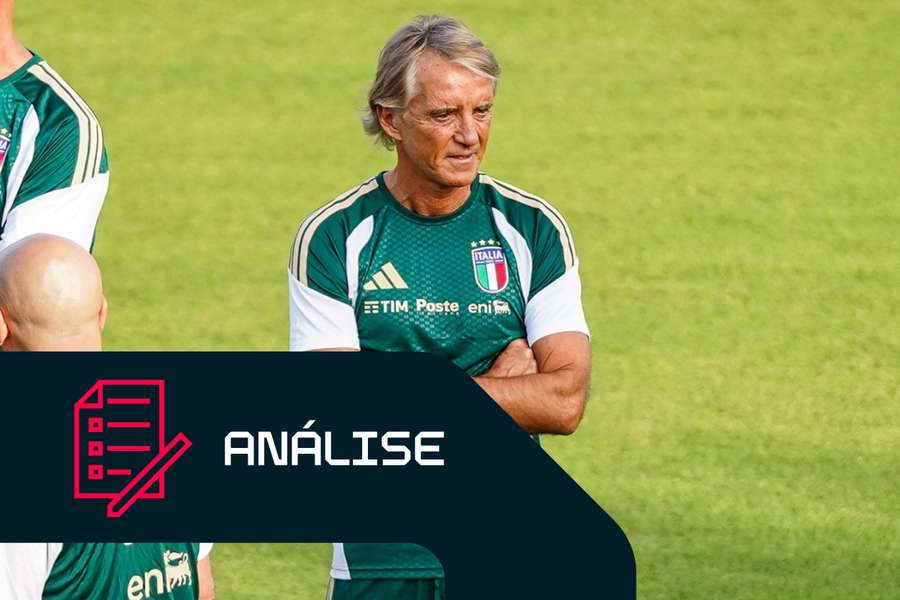 Roberto Mancini, selecionador da Itália Roberto Mancini, selecionador da Itália