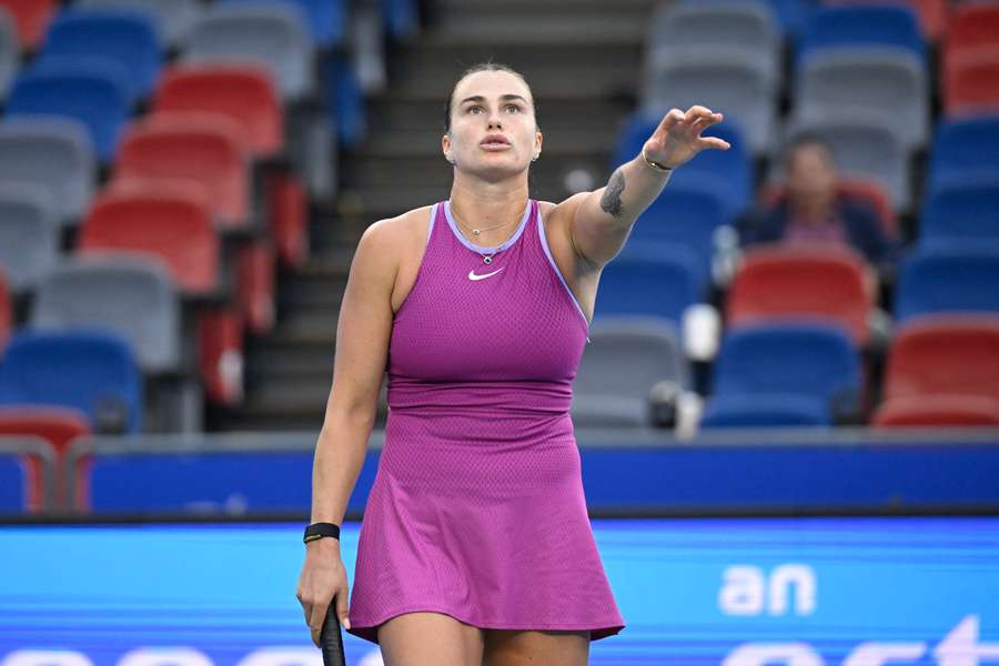 Sabalenka, en Wuhan