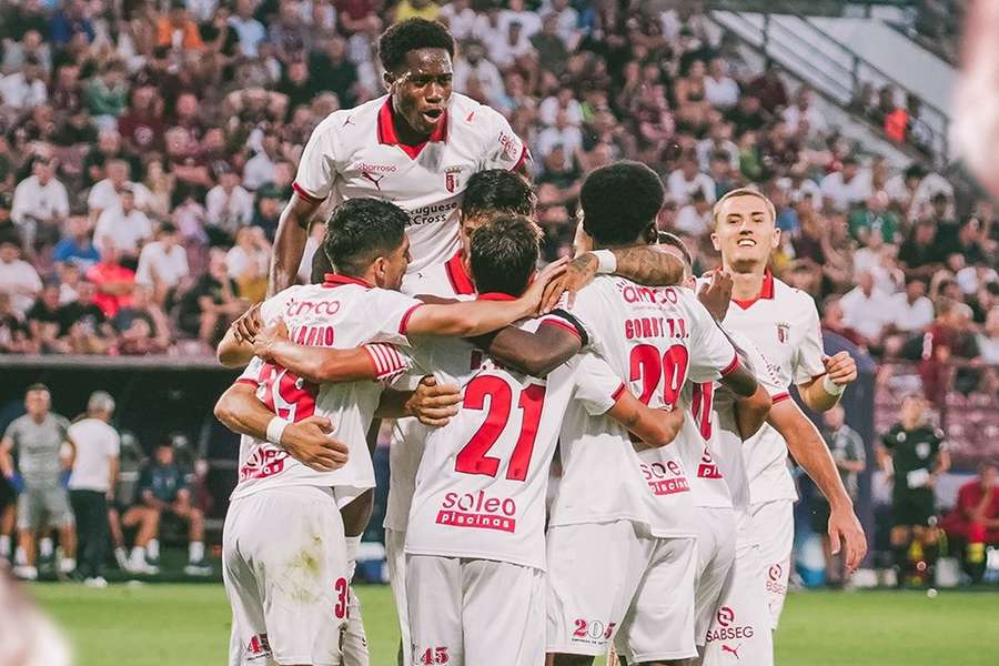 SC Braga em vantagem na eliminatória