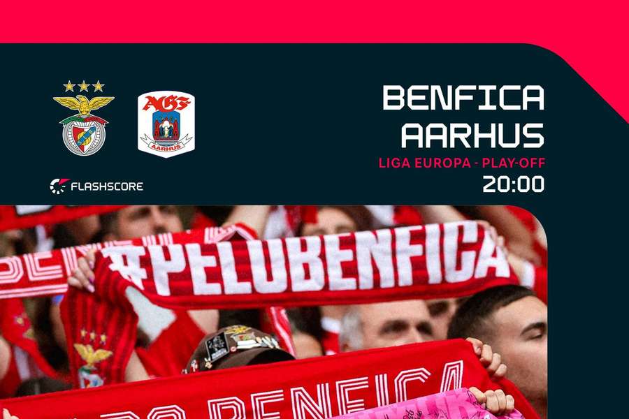 Estádio da Luz recebe o Benfica-Aarhus