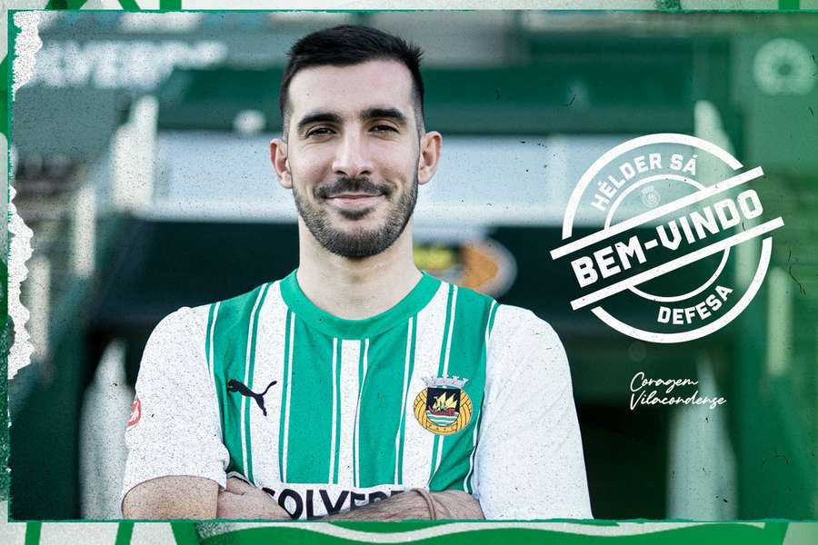 Hélder Sá já veste as cores do Rio Ave