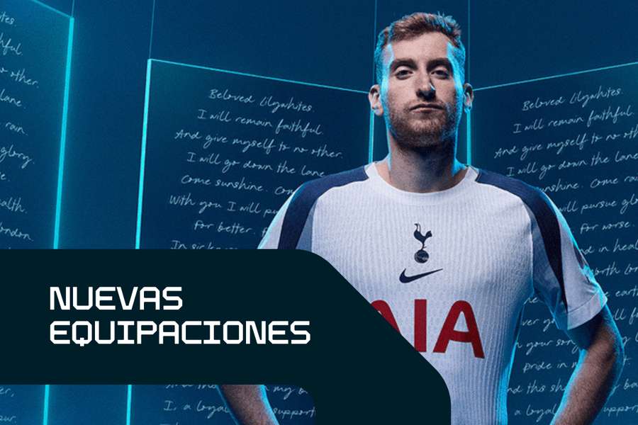 La equipación del Tottenham