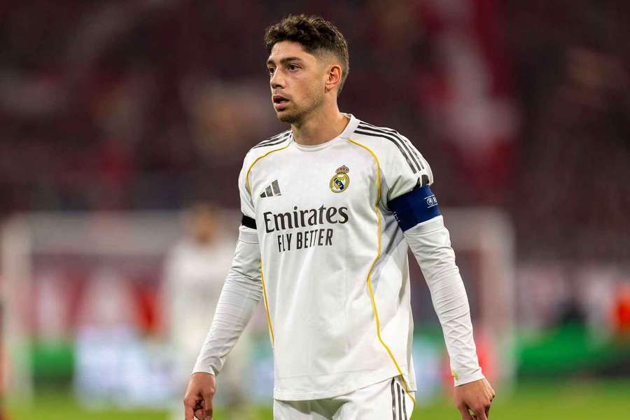 Valverde je jedním z kapitánů Realu Madrid.