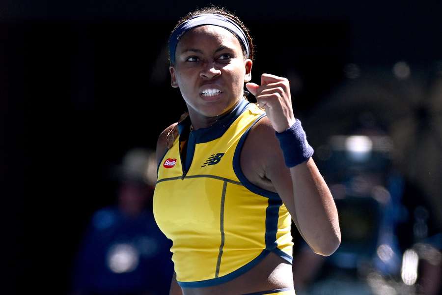 Coco Gauff had drie sets nodig om Marta Kostyuk te verslaan