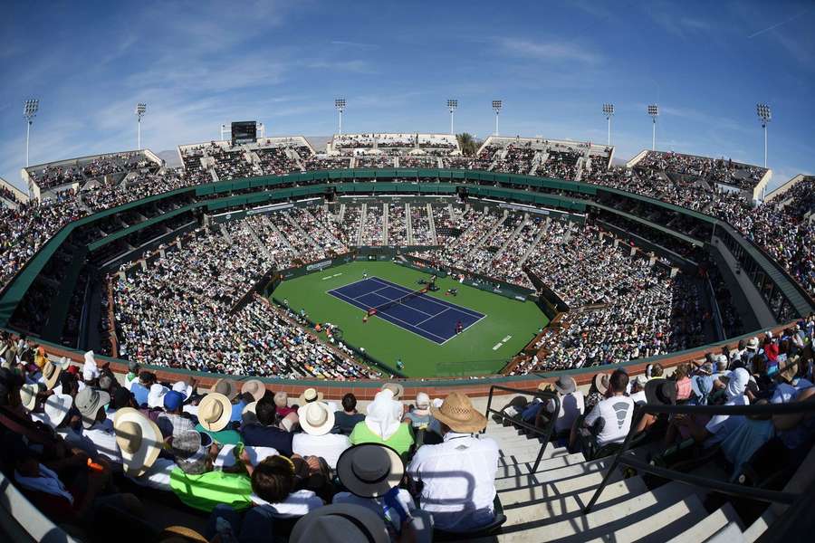 Indian Wells Tennis Garden in Indian Wells, California Indian Wells Tennis Garden in Indian Wells, California