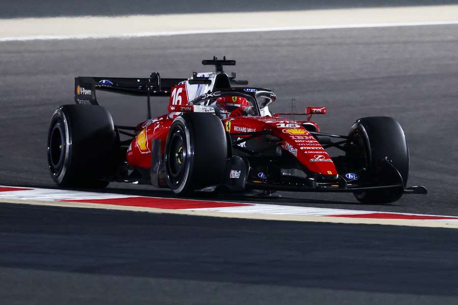 Charles Leclerc hat bei der Testfahr in Bahrain restlos überzeugt