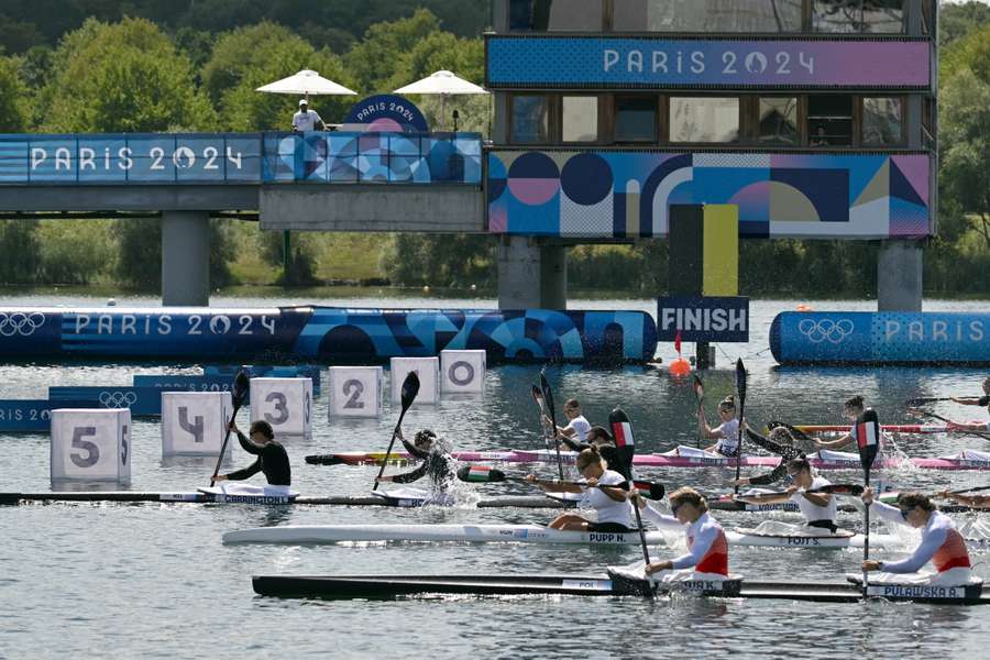 Le kayak aux JO 2024.