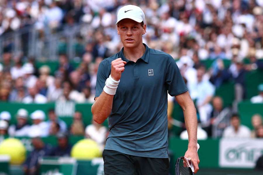 Jannik Sinner está na final de Monte Carlo Jannik Sinner está na final de Monte Carlo